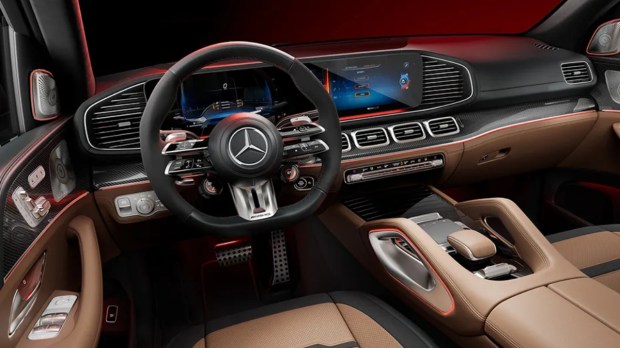 Mercedes GLS dashboard