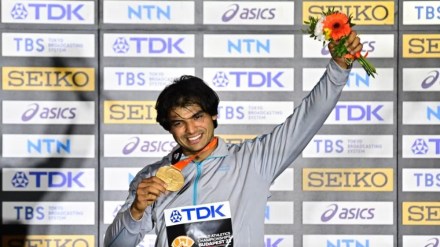 Neeraj Chopra, Neeraj chopra olympics, neeraj chopra javelin throw, athlete of the year award, neeraj chopra asian games, neeraj chopra news, neeraj chopra awards, neeraj chopra medals, neeraj chopra career, sports news, sports, India at olympics, best athlete in indian history