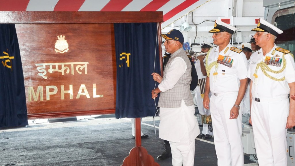 Indian navy, INS Imphal, merchant navy ships, Aatmanirbharta, Naval Staff Admiral R Hari Kumar, Top news, latest news, Indian navy, INS Imphal, merchant navy ships, Aatmanirbharta, Naval Staff Admiral R Hari Kumar, Top news, latest news,