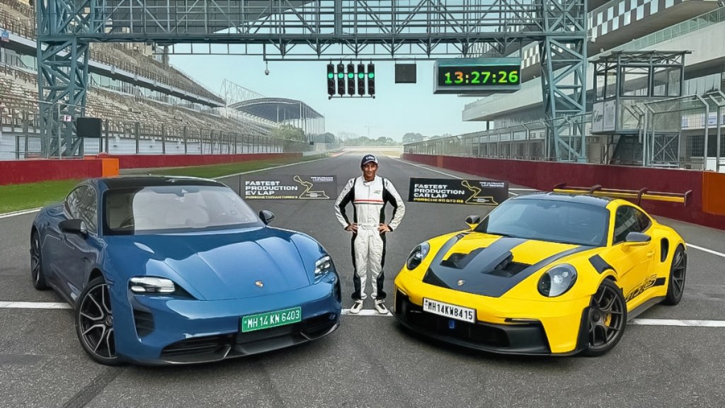 porsche lap record bic