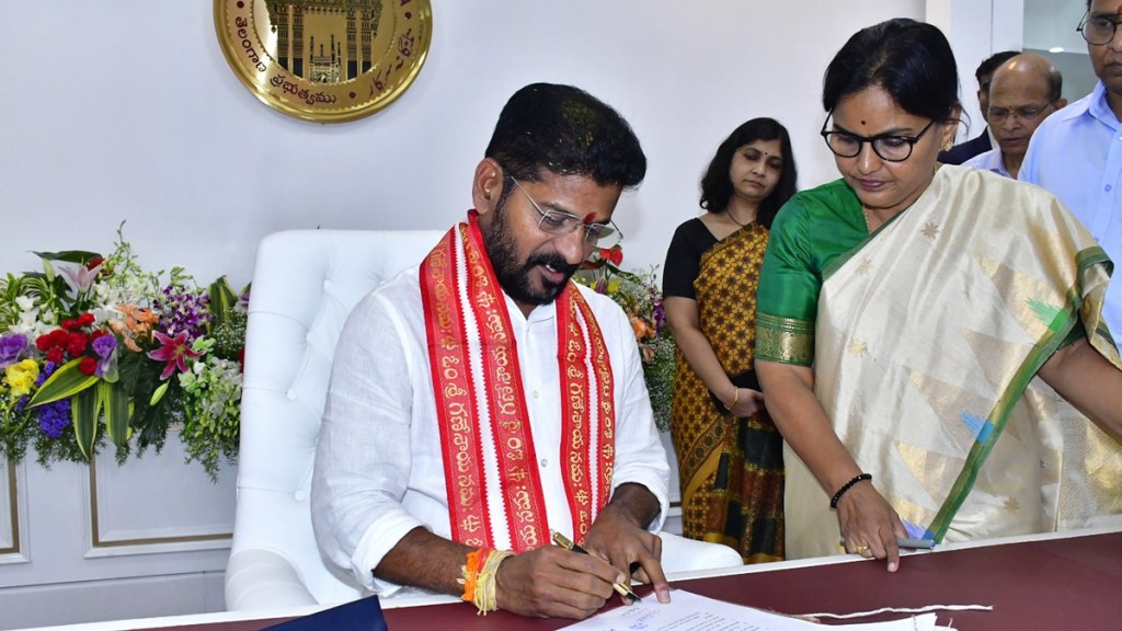 Telangana Chief Minister A Revanth Reddy Telangana Chief Minister A Revanth Reddy