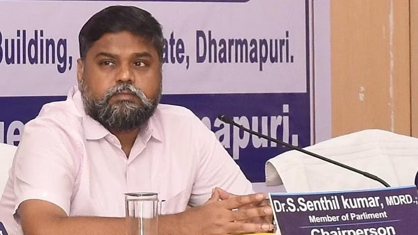Sentu Kumar DMK MP Senthilkumar's ‘gaumutra states' remark triggers row; BJP ...