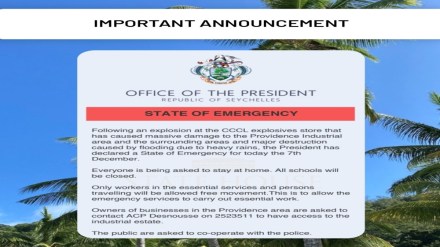 Seychelles, Seychelles floods, Seychelles blasts, seychelles emergency, emergency declaration, world news, international news Seychelles, Seychelles floods, Seychelles blasts, seychelles emergency, emergency declaration, world news, international news