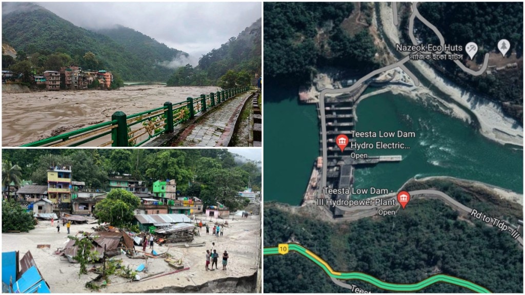 Sikkim, sikkim news, sikkim latest news, teesta, teesta river, teesta dam, teesta flash floods, himalayas, himalayan flash floods, climate change, climate crisis