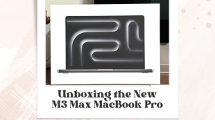 Apple M3 Max MacBook Pro unboxing, first look