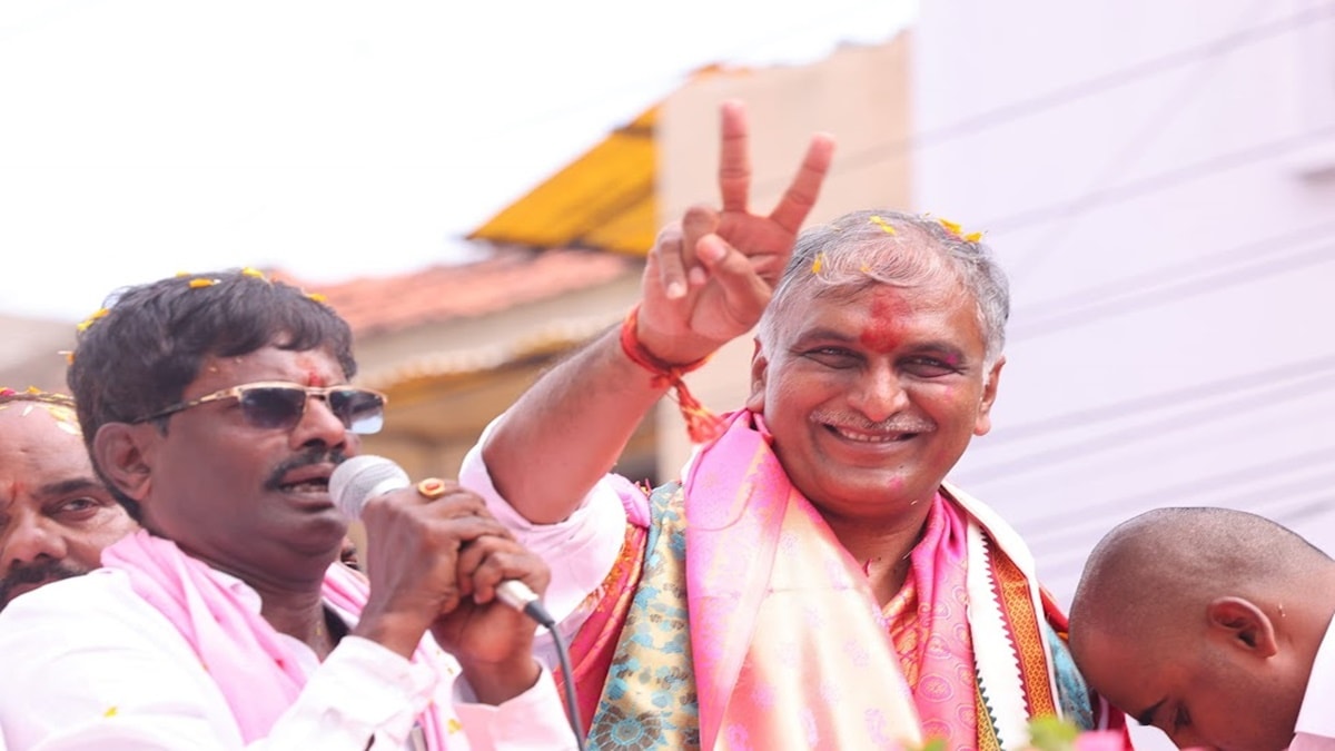 Siddipet Telangana Assembly Election Result 2023 Live: Thanneeru Harish Rao leading by a huge margin, Congress trails