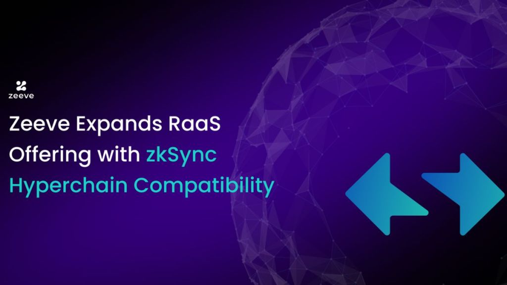 Going by Zeeve’s official website, it’s a RaaS provider for Optimistic and ZK Rollups