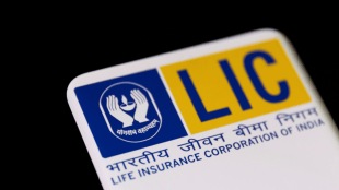LIC share price today