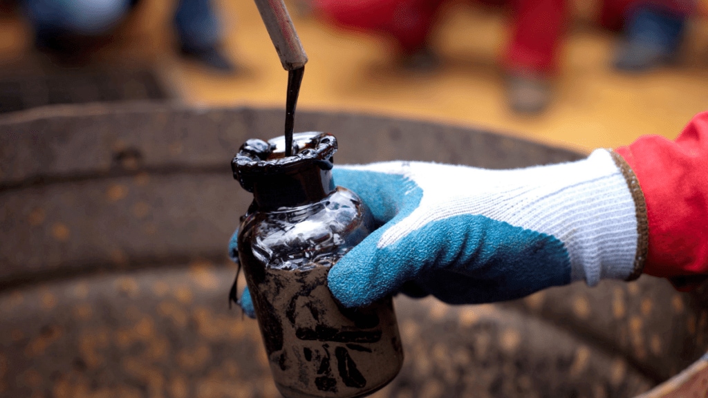 Crude oil price today