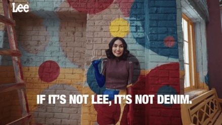 Denim never goes out of style and through the two ad films, Lee highlights the narrative ‘If it’s not Lee, it’s not Denim’