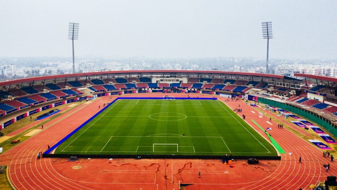 Kalinga Stadium in Odisha