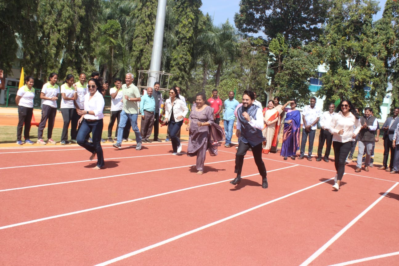 Sports Minister Anurag Thakur (Image/ PIB in Karnataka)