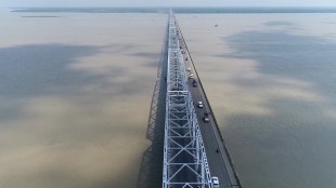 Mahatma Gandhi Setu bridge in Bihar