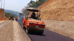 Rehabilitation of Kanchanpur-Vaghmun section of NH 44A in Tripura (Image/Twitter)