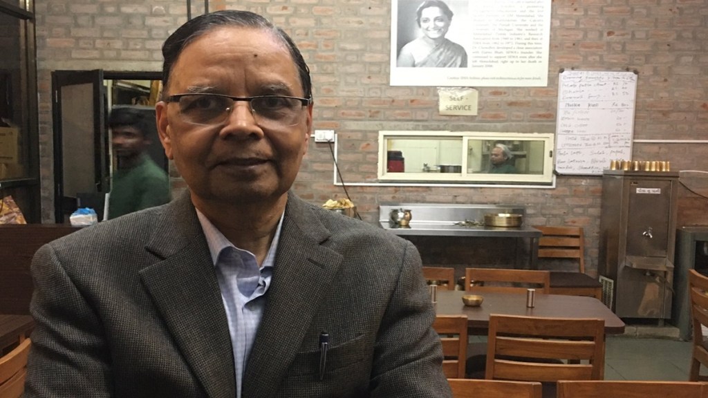 arvind pangariya, economist, columbia university, niti aayog, small enterprises, workforce, small economic units, employee productivity, industry and services, manufacturing