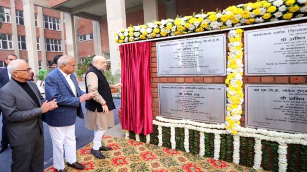 amit shah, amit shah news, amit shah chandigarh, amit shah Chandigarh projects