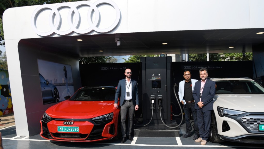 audi fast charging hub