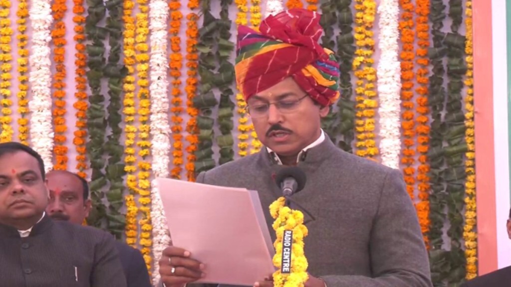 BJP MLA Rajyavardhan Singh, Rajasthan Cabinet expansion