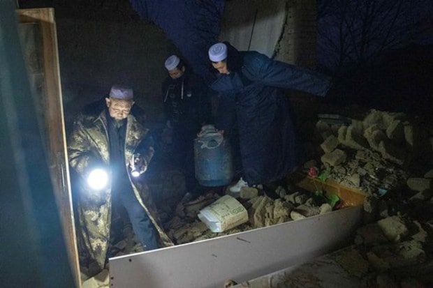 The Gansu Provincial Seismological Bureau has stated that the likelihood of significant aftershocks with a magnitude of 5 remains possible in the vicinity over the next few days. (AP)