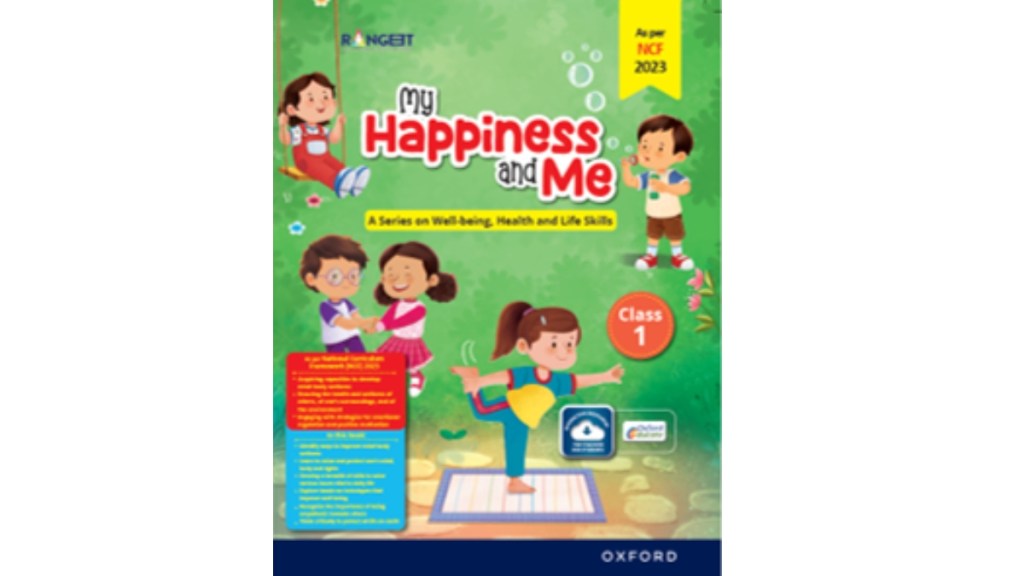 Oxford University Press India and Rangeet launches wellness curriculum for grades 1st-8th.