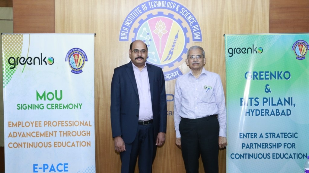 Greenko partners with BITS Pilani WILP; aims to empower its working professionals.