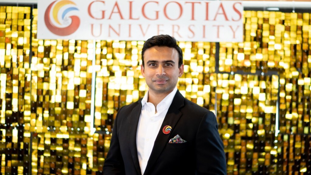 A fulfilling career often sprouts from genuine enthusiasm, says Dhruv Galgotia of Galgotias University