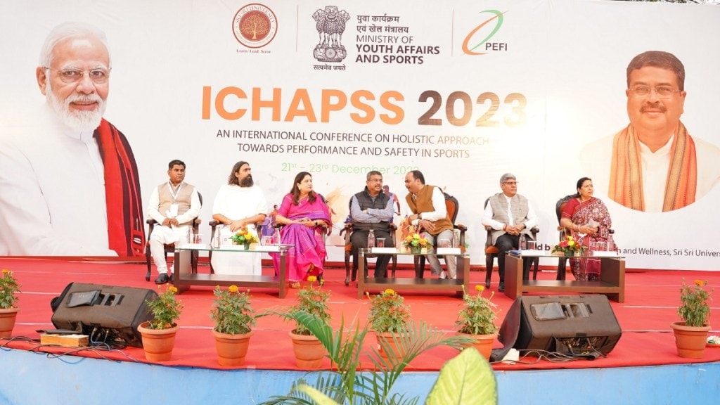 Dharmendra Pradhan urges to mainstream sports in academic pursuits.