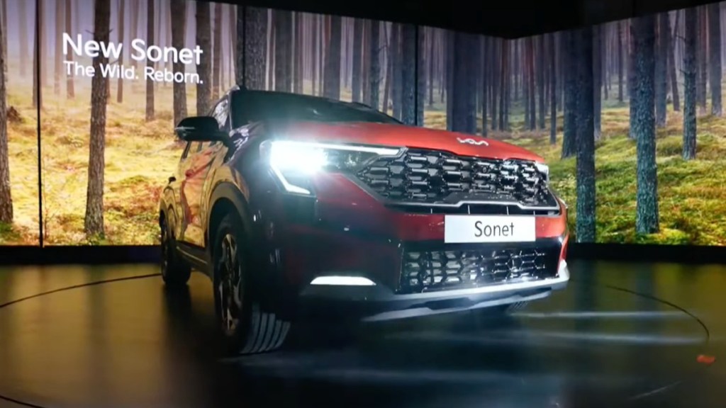 kia sonet facelift