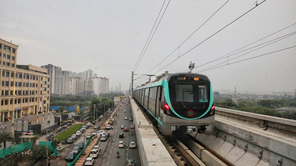 Noida Metro, Botanical Garden, Delhi Metro, Botanical Garden, Noida Sector 44, Noida Office, Sector 97, Sector 105, Sector 108, Sector 93, Panchsheel Balak Inter College, Sector 142,