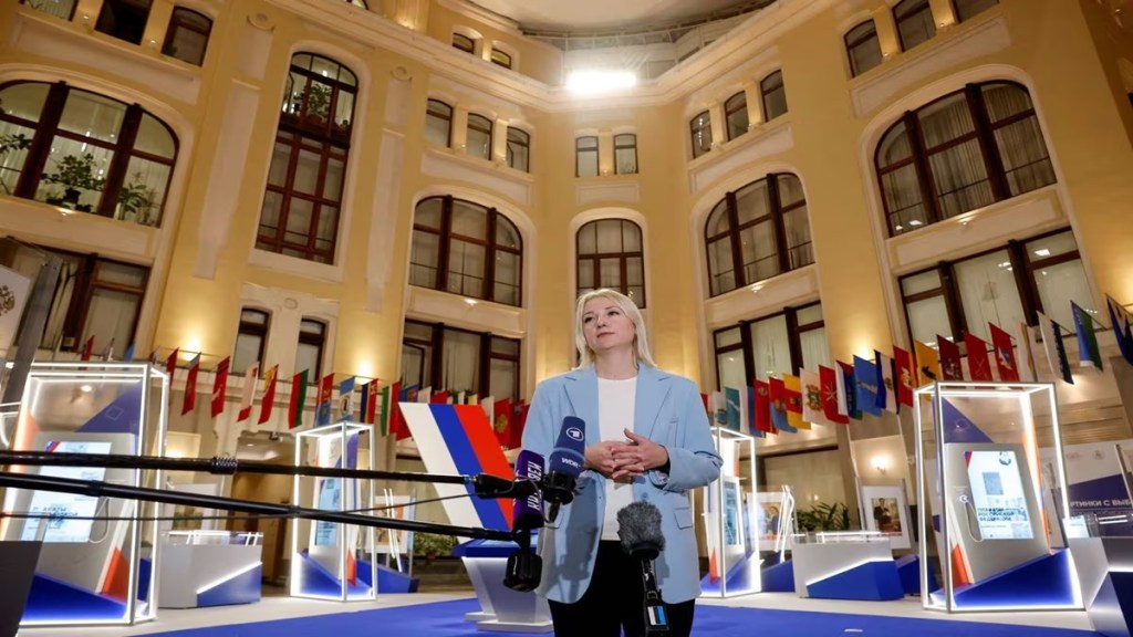 Vladimir Putin's challenger Yekaterina Duntsova