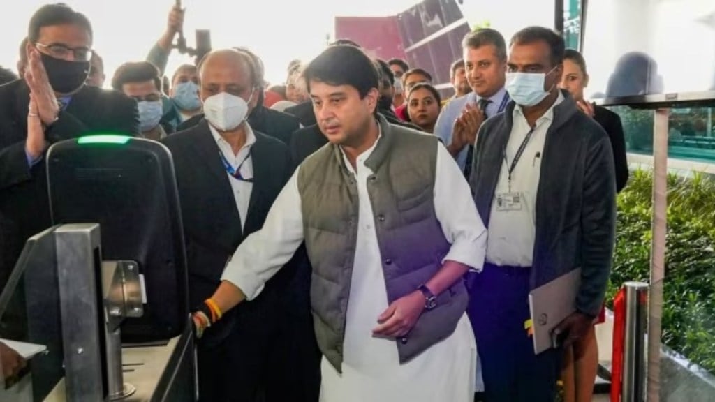 DigiYatra, DigiYatra availability, aviation news, financial express, Jyotiraditya Scindia DigiYatra, DigiYatra availability, aviation news, financial express, Jyotiraditya Scindia