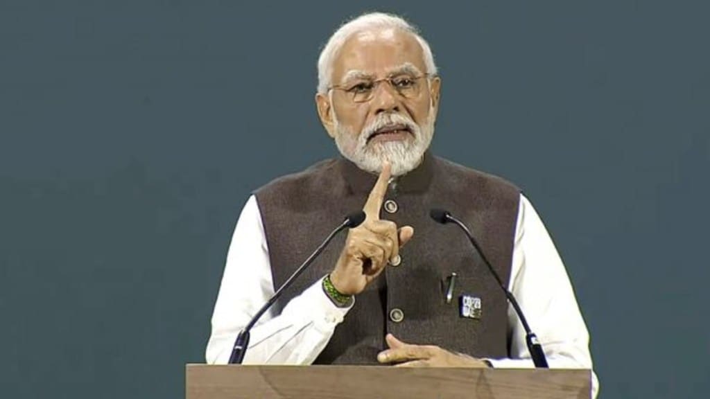 Modi will launch the ‘Viksit Bharat @2047: Voice of Youth’ link in the MyGov portal on Monday.