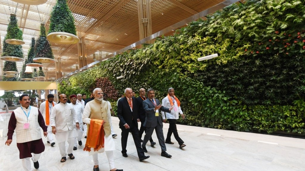 Bengaluru Kempegowda International Airport Terminal 2, Kempegowda International Airport Terminal, Bengaluru Airport, UNESCO, World's Most Beautiful Airports, airport, airport infrastructure, aviation, Bengaluru Kempegowda International Airport Terminal 2 PM Modi, PM Modi Bengaluru Kempegowda International Airport Terminal 2, narendra modi bengaluru, bengaluru airport Bengaluru Kempegowda International Airport Terminal 2