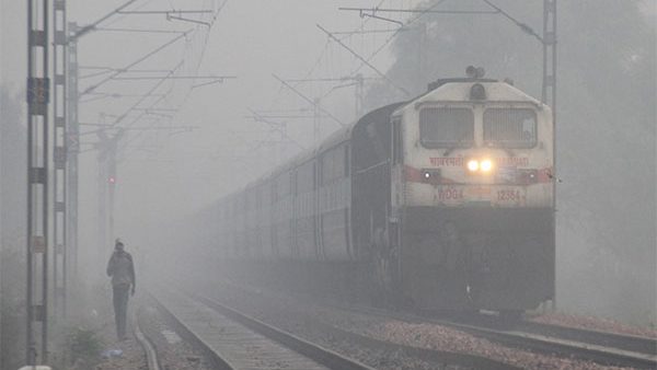 Northern parts of the country is grappling with dense fog conditions, which has disrupted the usual rhythm of its transportation system (Image/ANI)