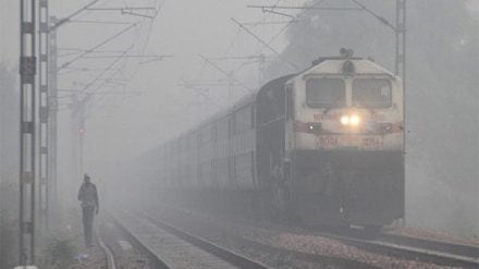 Northern parts of the country is grappling with dense fog conditions, which has disrupted the usual rhythm of its transportation system (Image/ANI) Northern parts of the country is grappling with dense fog conditions, which has disrupted the usual rhythm of its transportation system (Image/ANI)