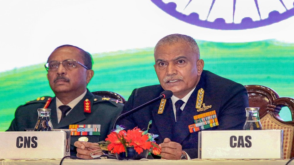 Arabian Sea, Navy chief, R Hari Kumar, Indian Navy, Global Artificial Intelligence Summit, top news, business news, defence news,