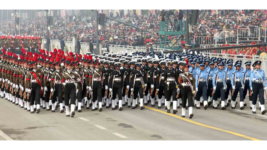 Historic Milestone: All-Women Tri-Services Group to Shine in 75th Republic Day Parade; IAF Flypast and more Historic Milestone: All-Women Tri-Services Group to Shine in 75th Republic Day Parade; IAF Flypast and more