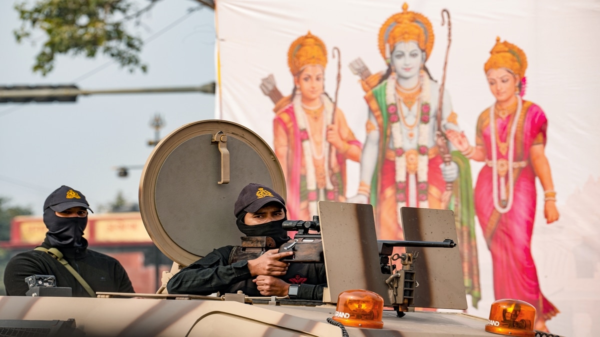 Ayodhya Ram Mandir security