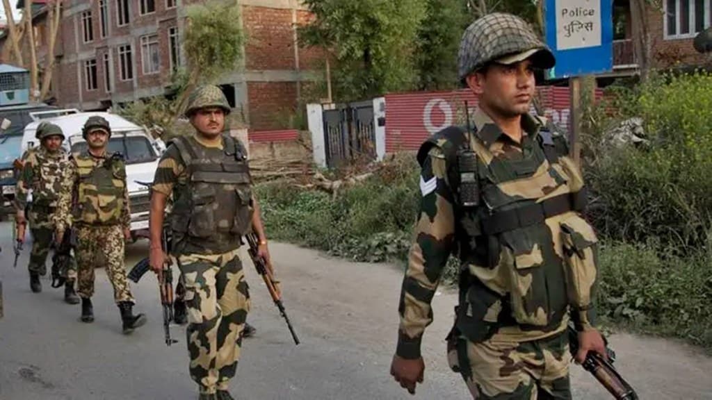 The clash took place when gunmen attacked Koutruk village in Imphal West district