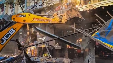 Andhra Pradesh: TDP MLA razes portion of YSRCP leader's property, booked
