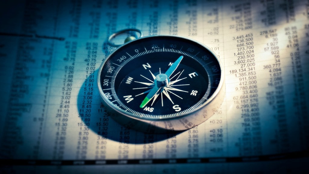 Compass on stocks