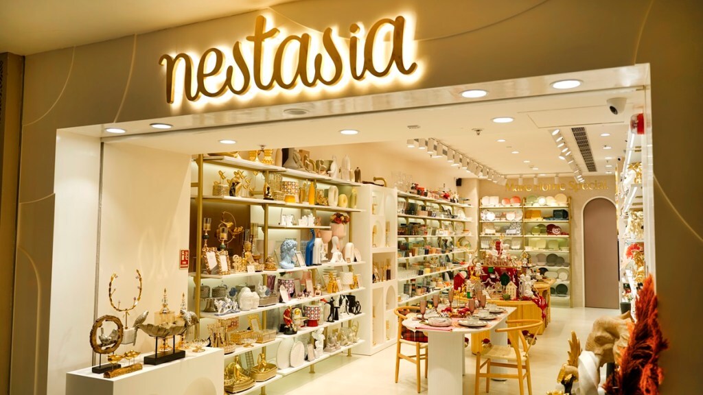 Nestasia, home decor brand, in-store conversion rate, offline retail, store launch, expansion, online sales, rent-to-revenue ratio, revenue