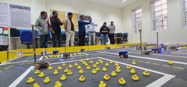 Dr. Debasis in Discussion with Research Team