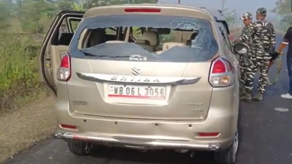 Enforcement Directorate team attacked amid raids at TMC leader's residence Enforcement Directorate team attacked amid raids at TMC leader's residence