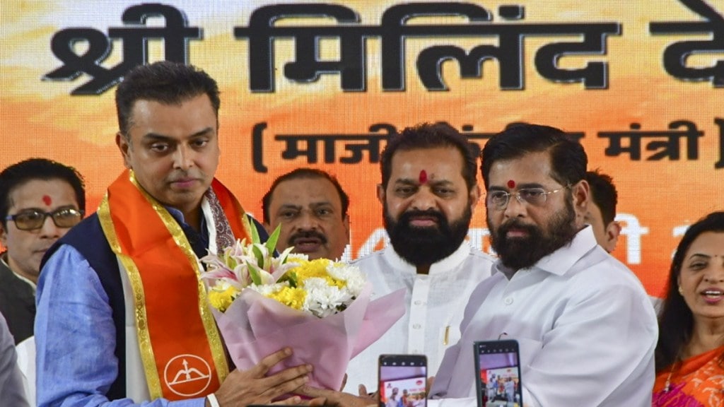 Eknath Shinde, Milind Deora Eknath Shinde, Milind Deora