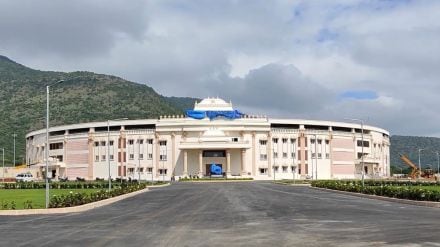 The Jallikattu arena built at a cost of ₹62.77 crores at Alanganallur, Madurai The Jallikattu arena built at a cost of ₹62.77 crores at Alanganallur, Madurai