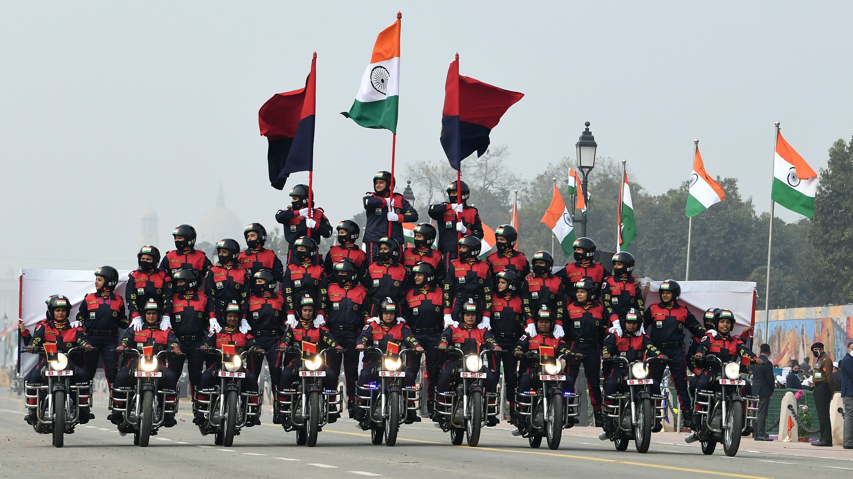 As per the notification, the Republic Day parade will start at 10.30 am from Vijay Chowk and will proceed towards the Red Fort ground (Image/@narendramodi)