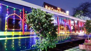 Old, nonfunctional coach converted into a Coach Restaurant at Jabalpur Station (Image/Indian Railways)