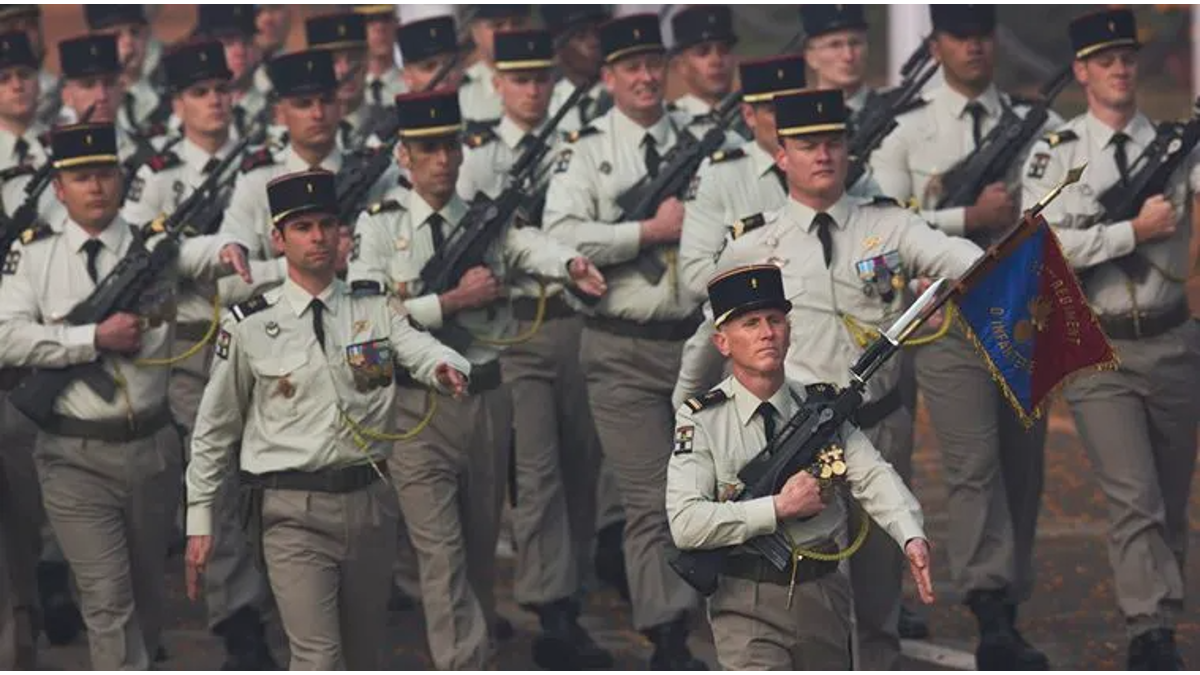 Franco-Indian Splendour: 74th Republic Day Parade and Sky Display Featuring France