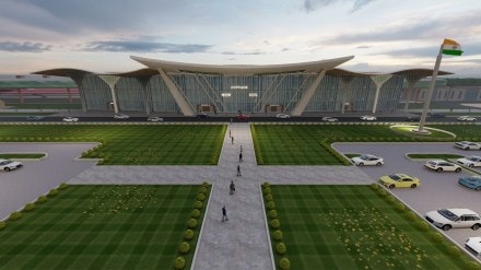 The redeveloped three-storey Cuttack station will have world-class amenities for passengers (Image/ANI) The redeveloped three-storey Cuttack station will have world-class amenities for passengers (Image/ANI)